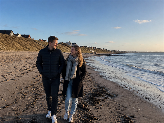 Gåtur ved Sædding Strand
