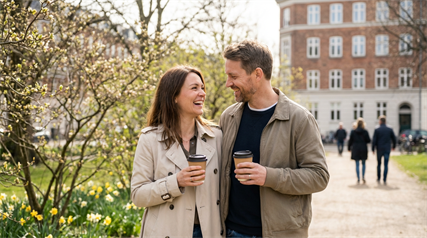 Sådan tager du på den perfekte forårs-date